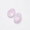 Transparent Spray Painted Glass Charms GLAA-R211-05-D02-2