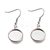 Tarnish Resistant 304 Stainless Steel Earring Hooks STAS-H114-04P-1