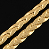 Braided Imitation Leather Metallic Cords LC-S002-5mm-27-2