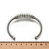 304 Stainless Steel Open Cuff Bangles BJEW-M113-03P-5