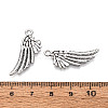 Tibetan Style Alloy Pendants TIBE-N014-13AS-3