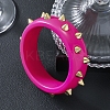 Punk Resin Bangles BJEW-P357-01P-01-1