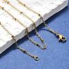 304 Stainless Steel Cable Chain Necklaces LS-NJEW-P147-06G-4