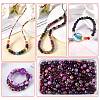2 Bag Glass Round Beads Set JX547O-5