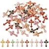 50Pcs Alloy Enamel Pendants ENAM-YW0006-50-1