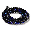 Transparent Electroplate Glass Beads Strands LS-GLAA-F029-3mm-D02-2