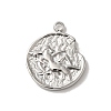 304 Stainless Steel Pendants STAS-B074-08P-08-1