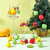   24Pcs 6 Style Mini Foam Artificial Fruit DIY-PH0009-61-5