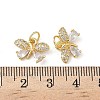 Brass Micro Pave Cubic Zirconia Charms KK-L243-06G-01-3