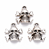 Tibetan Style Alloy Charms X-TIBEP-S319-063AS-RS-2