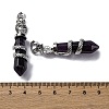 Natural Amethyst Pendants G-A241-01P-02-3