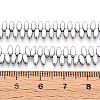 Electroplated Synthetic Non-magnetic Hematite Beads Strands G-T139-65I-4