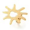 304 Stainless Steel Adjustable Rings for Women RJEW-F158-02G-04-1