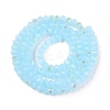 Electroplate Glass Beads Strands EGLA-A044-J3mm-L04-3
