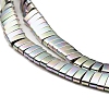 Electroplated Non-magnetic Synthetic Hematite Beads Strands G-G089-A02-13-3