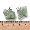 Natural Green Aventurine Pendants G-B127-05P-02-4