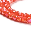 Opaque Glass Beads Stands EGLA-A035-P4mm-B03-3