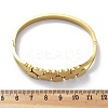 Ion Plating(IP) 304 Stainless Steel Hinged Bangles for Women BJEW-A011-19G-5