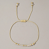 Natural Birthstone Braided Bead Bracelets for Women VA8051-4-1