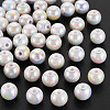 Opaque Acrylic Beads X-MACR-S370-D12mm-01-1