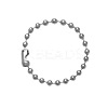 Trendy hip-hop 304 Stainless Steel Ball Chains Bracelet Unisex Fashion Hand Accessory CQ1745-1-1