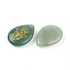 Natural Green Aventurine Pendants G-N345-05C-2