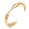 304 Stainless Steel Cuff Bangles BJEW-B158-05G-01-4