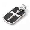 304 Stainless Steel Pendants STAS-Z075-31P-2