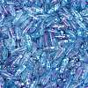 Picasso Transparent Glass Seed Beads SEED-N012-11K-3