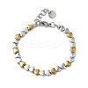 Heart Non-magnetic Synthetic Hematite Link Chain Bracelets for Women BJEW-Z148-07P-02-2