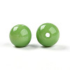 Opaque Solid Color Glass Beads LS-GLAA-N007-10mm-A11-2