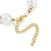 Rack Plating Brass Beaded Bracelets BJEW-P341-07B-G-3
