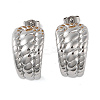 304 Stainless Steel Earrings LS-EJEW-O004-18P-2