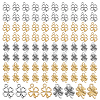 140Pcs 4 Styles Alloy Pendants FIND-PH0024-93-1