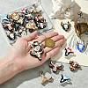 24Pcs 12 Styles Cattle Head Silicone Focal Beads SIL-CJ0002-14-4