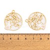 Rack Plating Alloy Enamel Pendants FIND-A040-05A-03G-3