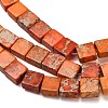 Dyed Natural Imperial Jasper Beads Strands G-F833-A01-01D-4