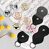 3Pcs 3 Style Stainless Steel Commemorative Decision Maker Coins AJEW-CN0002-06-6