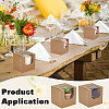 Cube Paper Cupcake Storage Boxes with Visible Window LS-BAKE-WH0002-002A-5