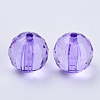 Transparent Acrylic Beads TACR-Q254-10mm-V50-2