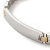 304 Stainless Steel Bracelets BJEW-I129-I-3