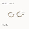 French Vintage Stainless Steel Cuff Earrings YQ8592-3-1