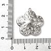 304 Stainless Steel Pendant Rhinestones Settings STAS-Z146-01GP-3