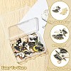 16Pcs 16 Styles Alloy Enamel Pendants ENAM-YW0004-93-5