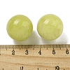 Natural Lemon Jade Round Ball Figurines Statues for Home Office Desktop Decoration G-P532-02A-17-3