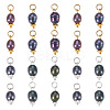 20Pcs 2 Style Natural Cultured Freshwater Pearl Pendants PALLOY-TAC0203-1