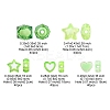 200Pcs 5 Styles Transparent Acrylic Beads TACR-FS0001-54B-4