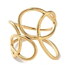 304 Stainless Steel Open Cuff Rings for Women RJEW-M020-07G-04-2