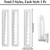 3Pcs 3 Styles Wavy Edge Resin Clay Cutters DIY-CP0010-33-2
