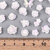 Luminous Flower Resin Cabochons CRES-T025-10H-3